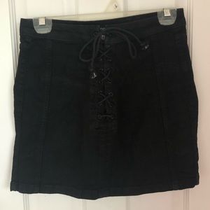 Urban Outfitters Lace Up Skirt